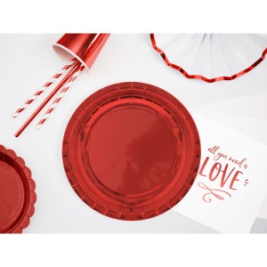 Geschirr-Set Algon Rot 20 cm 10 Stücke (18 Stück) |  Geschirr, Tabl...