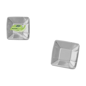 Service de vaisselle Algon Argenté 18 cm 12 Pièces (18 Unités) |  A...