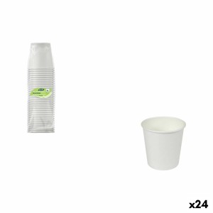Set of glasses Algon White 80 ml 30 Pieces (24 Units) |  Glasses, c...
