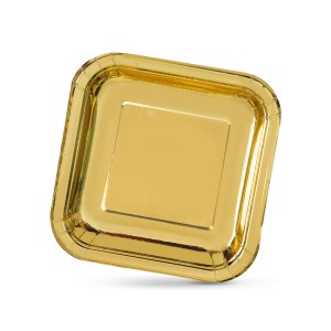 Geschirr-Set Algon Gold 23 cm 10 Stücke (18 Stück) |  Geschirr, Tab...