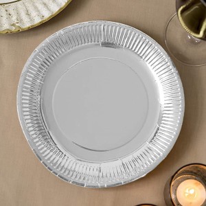 Geschirr-Set Algon Silberfarben 23 cm 10 Stücke (18 Stück) |  Gesch...