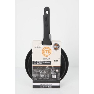 Set of Frying Pans MasterChef 24 cm 20 cm (4 Units) |  Pans and cas...