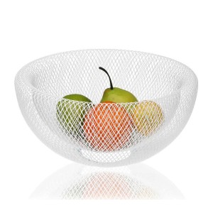 Fruit Bowl Confortime Metal 30 x 30 x 13,5 cm (6 Units)