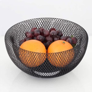 Fruit Bowl Confortime Metal 30 x 30 x 13,5 cm (6 Units)
