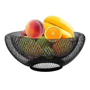 Fruit Bowl Confortime Metal 30 x 30 x 13,5 cm (6 Units)