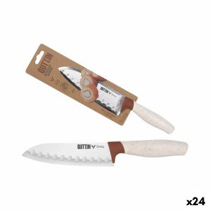 Santoku Knife Quttin Terra 17 cm (24 Units) |  Knives and cutlery  ...
