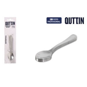 Dessert spoon Quttin Antartica 6 Pieces (12 Units) |  Knives and cu...
