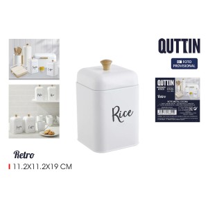 Metalldose Quttin RICE (12 Stück) |  Brotdosen, Lebensmittelbehälte...