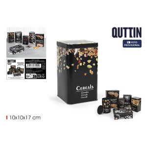 Boîte en métal Quttin CEREALS (12 Unités) |  Boîtes déjeuner, récip...