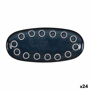 Plat à Gratin La Mediterránea Almudena Bleu Oblongue 29 x 13,5 x 2,...
