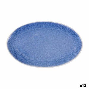 Serving Platter La Mediterránea Calobra Blue 34,1 x 20,7 cm (12 Uni...