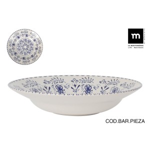 Assiette à pâtes La Mediterránea Blur Ø 29 cm (6 Unités) |  Assiett...