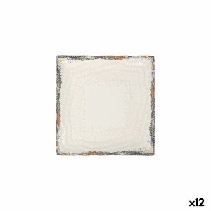 Dessertteller La Mediterránea Albus 18 x 18 x 2 cm (12 Stück) |  Ge...