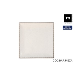 Dessertteller La Mediterránea Anllo 18 x 18 x 2 cm (12 Stück) |  Ge...