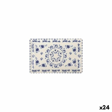 Serving Platter La Mediterránea Blur Rectangular 20 x 13 x 2 cm (24...