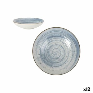 Deep Plate La Mediterránea Swirl Ø 21 cm (12 Units) |  Plates, plat...