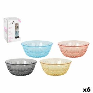 Bol pour Apéritifs LAV 345 ml 12,3 x 5,1 cm 4 Pièces (6 Unités) |  ...