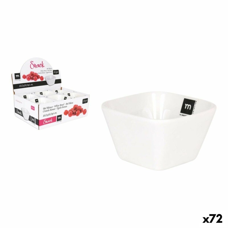Bowl La Mediterránea Snack 270 ml 10,2 x 10,2 x 6 cm (72 Units) | ... Bowl La Mediterránea Snack 270 ml 10,2 x 10,2 x 6 cm (72 Units) | ...