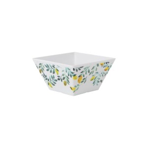 Snack Bowl La Mediterránea Lemon 13 x 13 x 7 cm (24 Units) |  Plate...