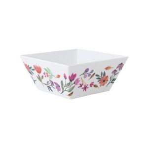 Bol pour Apéritifs La Mediterránea Fleurs 18 x 18 x 8 cm (24 Unités...