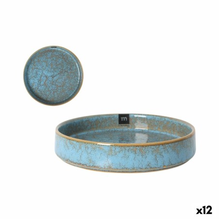 Bowl La Mediterránea Scratch blue 20,3 x 4 cm (12 Units) |  Plates,...