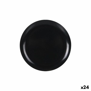 Flat Plate La Mediterránea Anthracite 25 x 25 x 1,5 cm (24 Units) |...