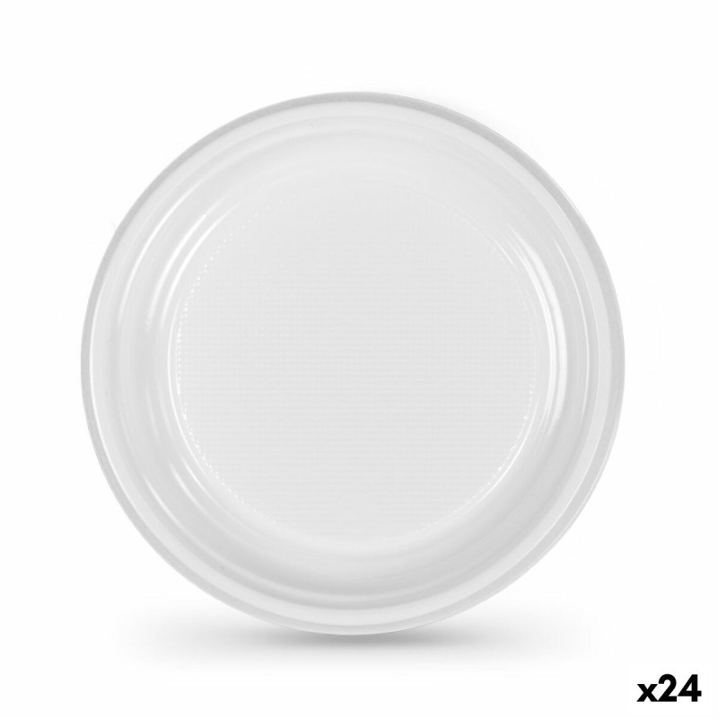 Geschirr-Set Algon Kunststoff 20,5 cm 20,5 x 2 cm 12 Stücke (24 Stü...