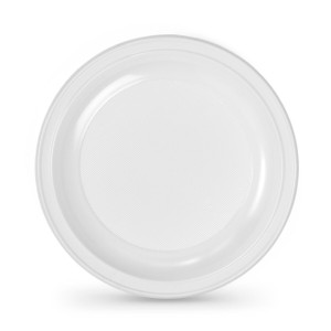 Service de vaisselle Algon Plastique 22 cm 22 x 22 x 1,5 cm 10 Pièc...