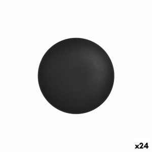 Assiette creuse La Mediterránea Noir 21 x 5,3 cm (24 Unités) |  Ass...
