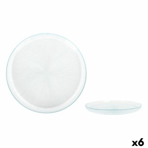 Flacher Teller La Mediterránea Venezia Glas Ø 28 cm (6 Stück) |  Ge...