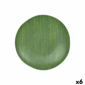 Assiette plate Vert Ø 26 cm (6 Unités) |  Assiettes, plats et plate...