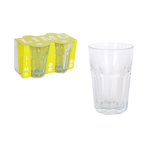 Set of glasses La Mediterránea Limo 4 Pieces (6 Units) |  Glasses, ...
