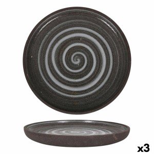 Flat Plate Krakatoa Ø 30 cm (3 Units) |  Plates, platters and trays...