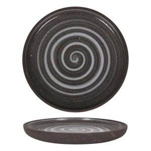Flat Plate Krakatoa Ø 30 cm (3 Units) |  Plates, platters and trays...