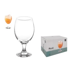 Set de Verres La Mediterránea MUSKI 0,4 l 6 Pièces (4 Unités) |  Ve...