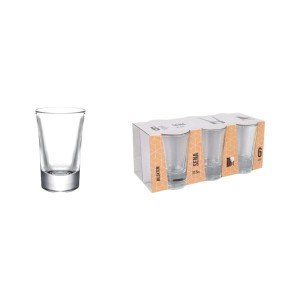 Set of Shot Glasses La Mediterránea Sena 6 Pieces (24 Units) |  Gla...