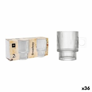 Ensemble de tasses à café La Mediterránea Broadway 2 Pièces (36 Uni...