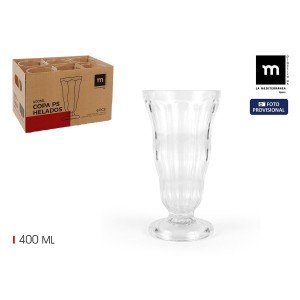 Coupe de glaces et de milkshakes La Mediterránea 0,4 l (24 Unités) ...