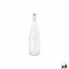 Glass Bottle La Mediterránea Mecano Glass 1 L (6 Units)