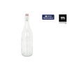 Glass Bottle La Mediterránea Mecano Glass 1 L (6 Units)