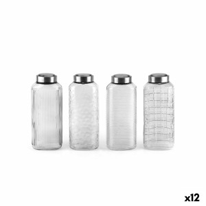 Glas-Flasche La Mediterránea Glas Stahl 1,3 L (12 Stück) |  Gläser ...