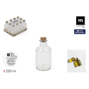 Glas-Flasche La Mediterránea 0,25 L (36 Stück) |  Gläser und Krüge ...