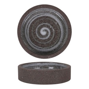 Snack Bowl Krakatoa Ø 12 cm (4 Units) |  Plates, platters and trays...