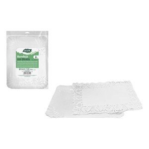 Tablett für Snacks Algon rechteckig 22 x 28 cm 2 Stücke (36 Stück) ...