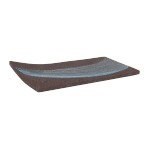 Tablett für Snacks Pompeya rechteckig 24 x 12 x 1 cm (3 Stück) |  G...