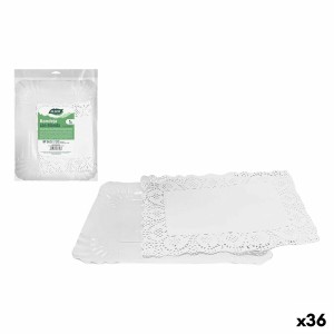 Tablett für Snacks Algon rechteckig 32 x 39 x 1 cm 32 x 39 cm (36 S...