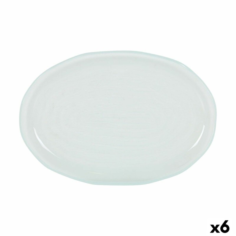 Tablett für Snacks Oval 23 x 16 cm (6 Stück) |  Geschirr, Tabletts ...