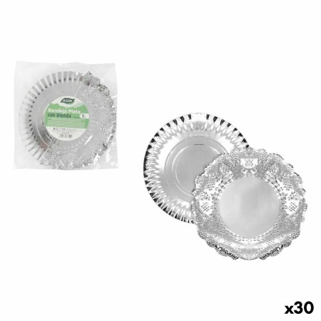 Snack tray Algon Circular 30 cm (30 Units) |  Plates, platters and ...