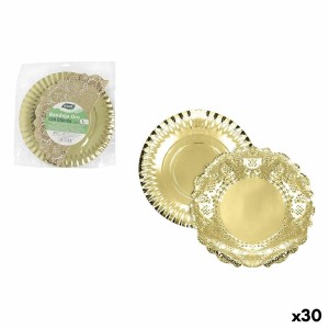 Tablett für Snacks Algon rund 30 cm (30 Stück) |  Geschirr, Tablett...