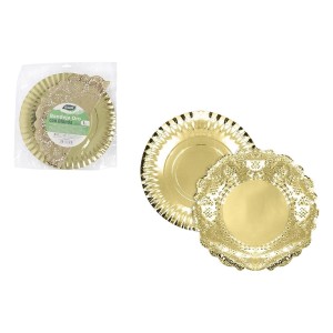 Plateau apéritif Algon Rond 30 cm (30 Unités) |  Assiettes, plats e...